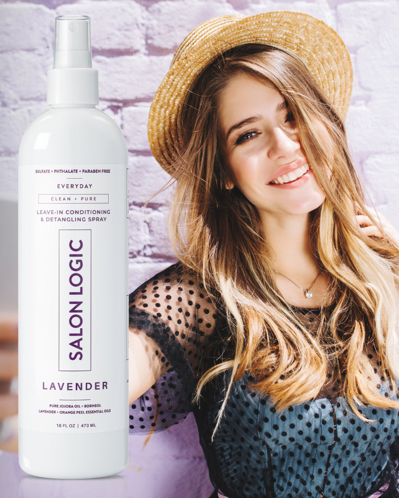 SalonLogic Everyday Clean & Pure Leave-In Conditioning & Detangling Spray